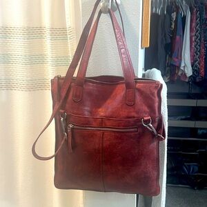 Latico organizer bag with removable long strap